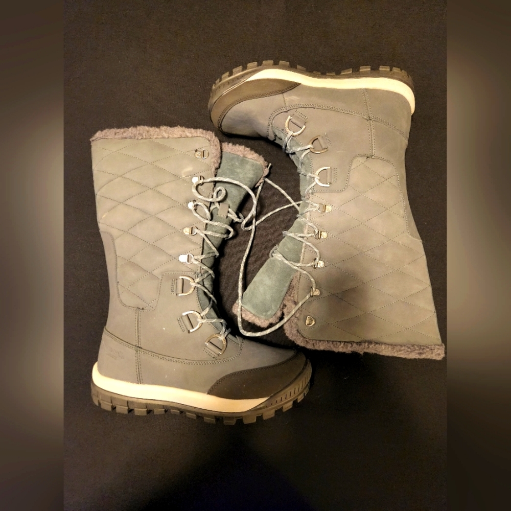 Women's Gray Winter Boots